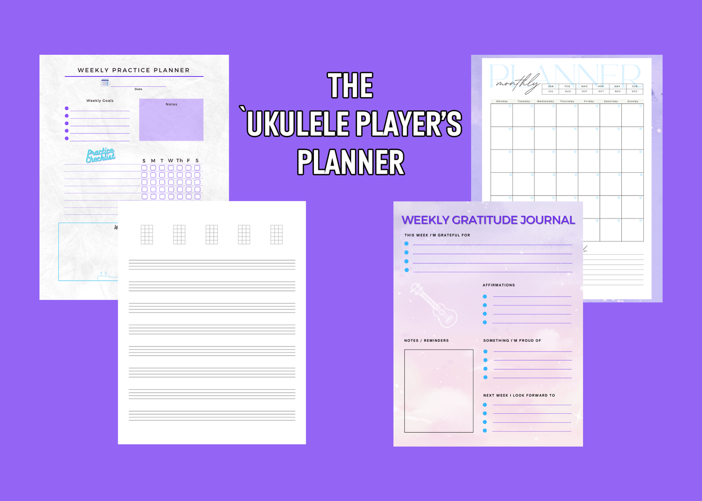 The `Ukulele Player's Planner